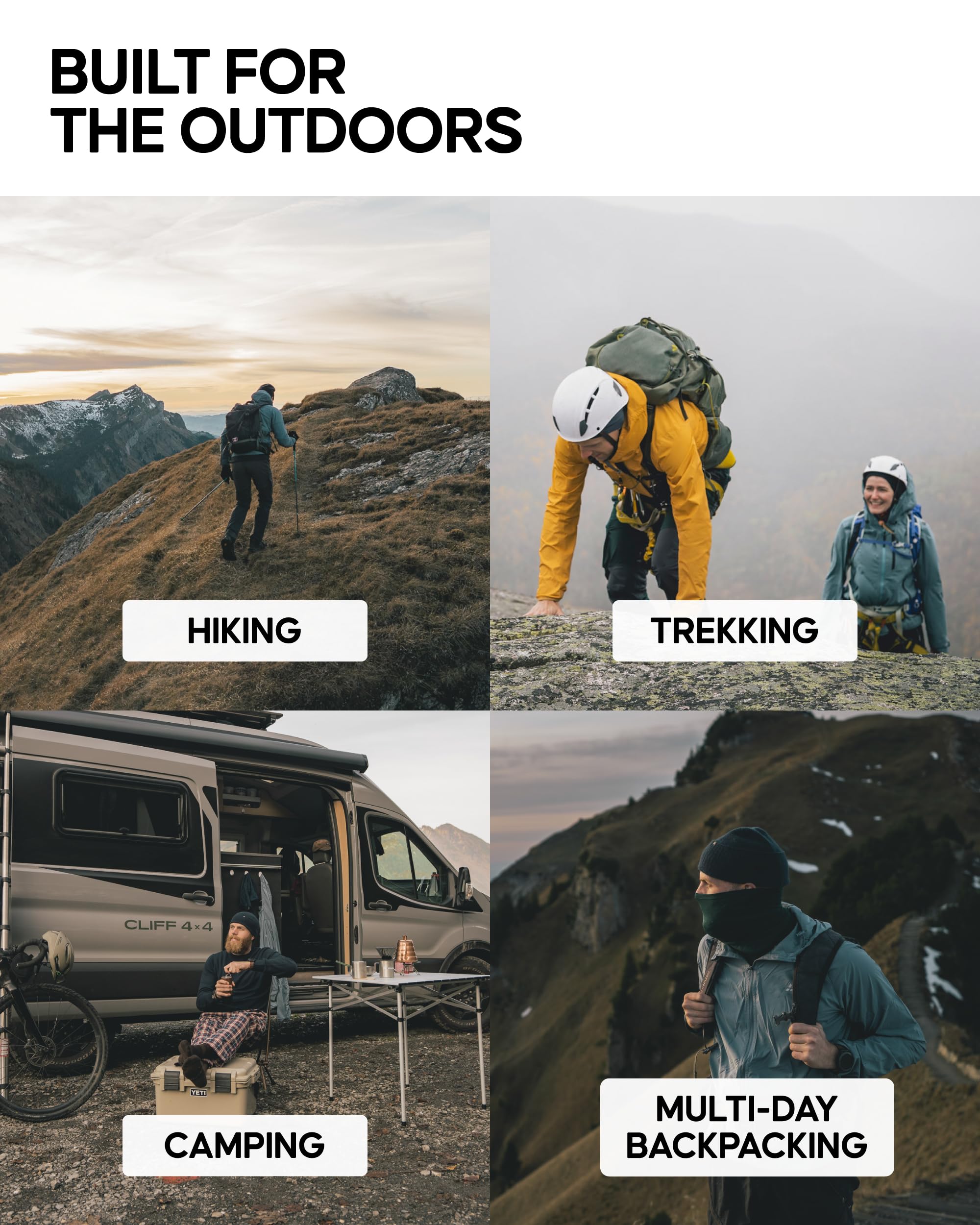 DANISH ENDURANCE Knee High Hiking Socks, Merino Wool, Long Thermal Socks, for Women & Men - Image 4