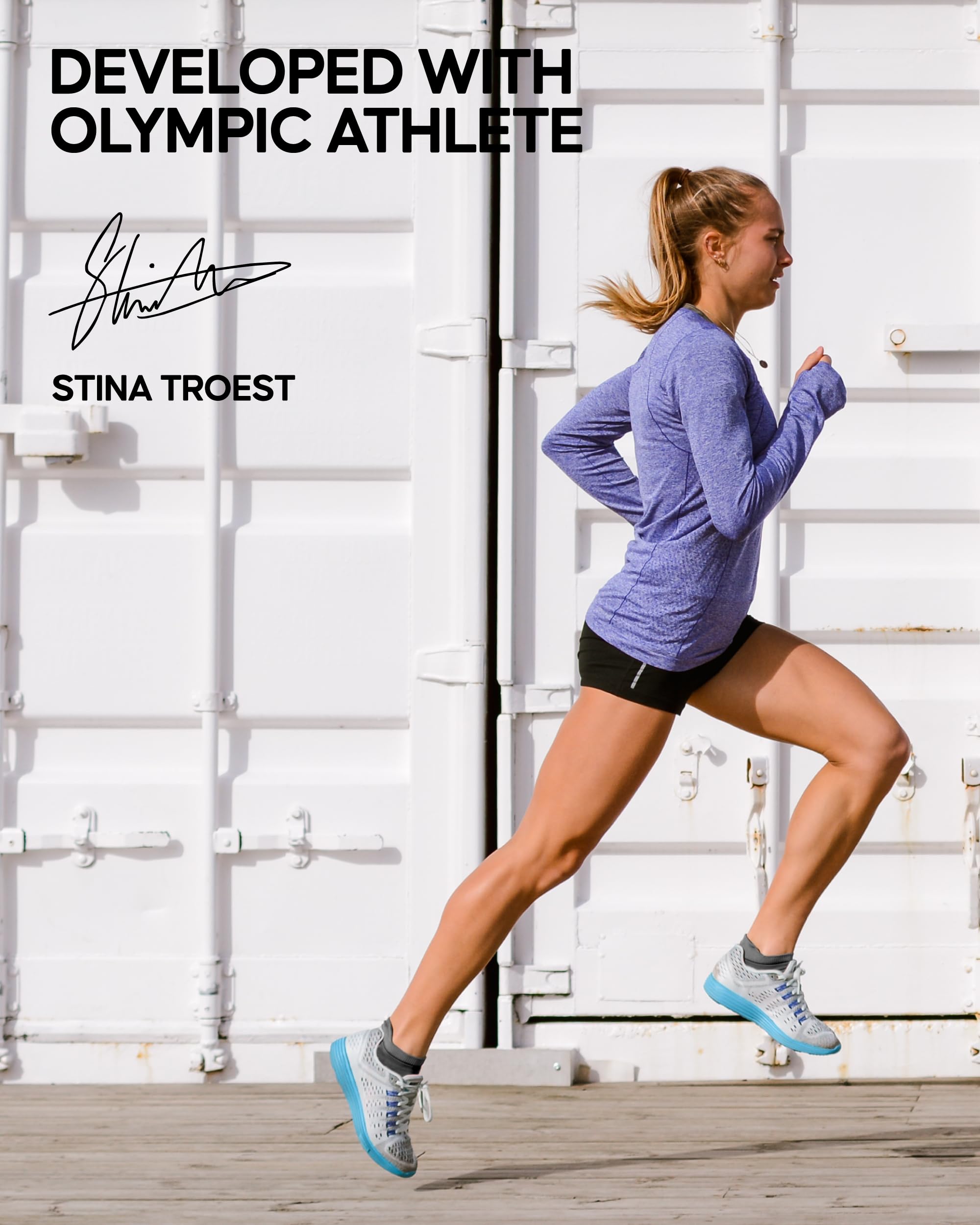 DANISH ENDURANCE Low-Cut Athletic Socks – Breathable Fast-Dry Running & Gym Workout Socks for Men & Women, 3 & 5-Pack - Image 5