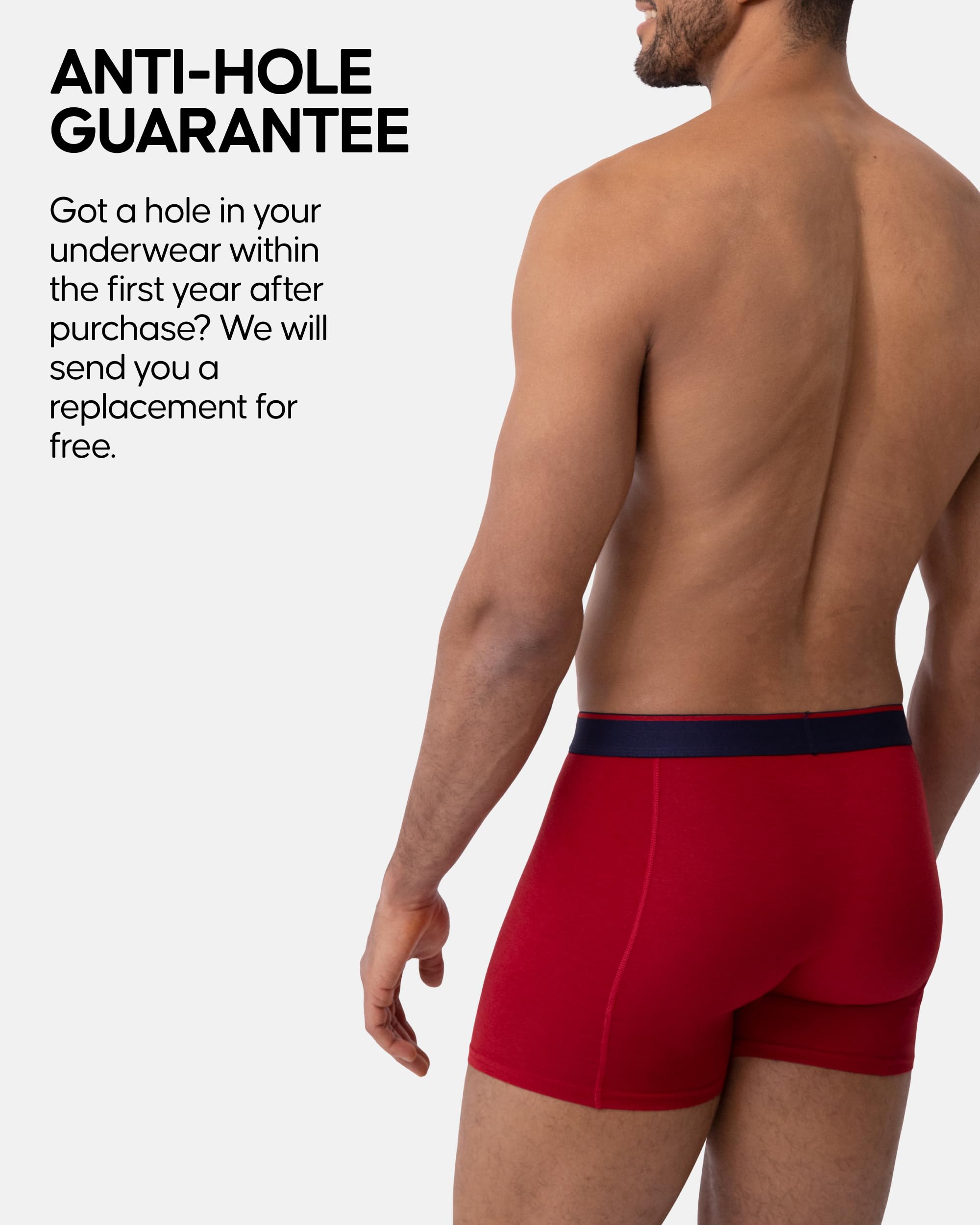 DANISH ENDURANCE Men's Bamboo Viscose Boxer Briefs (6 or 10-Pack) – Ultra-Soft, Breathable, Tag-Free, With/Without Fly - Image 4