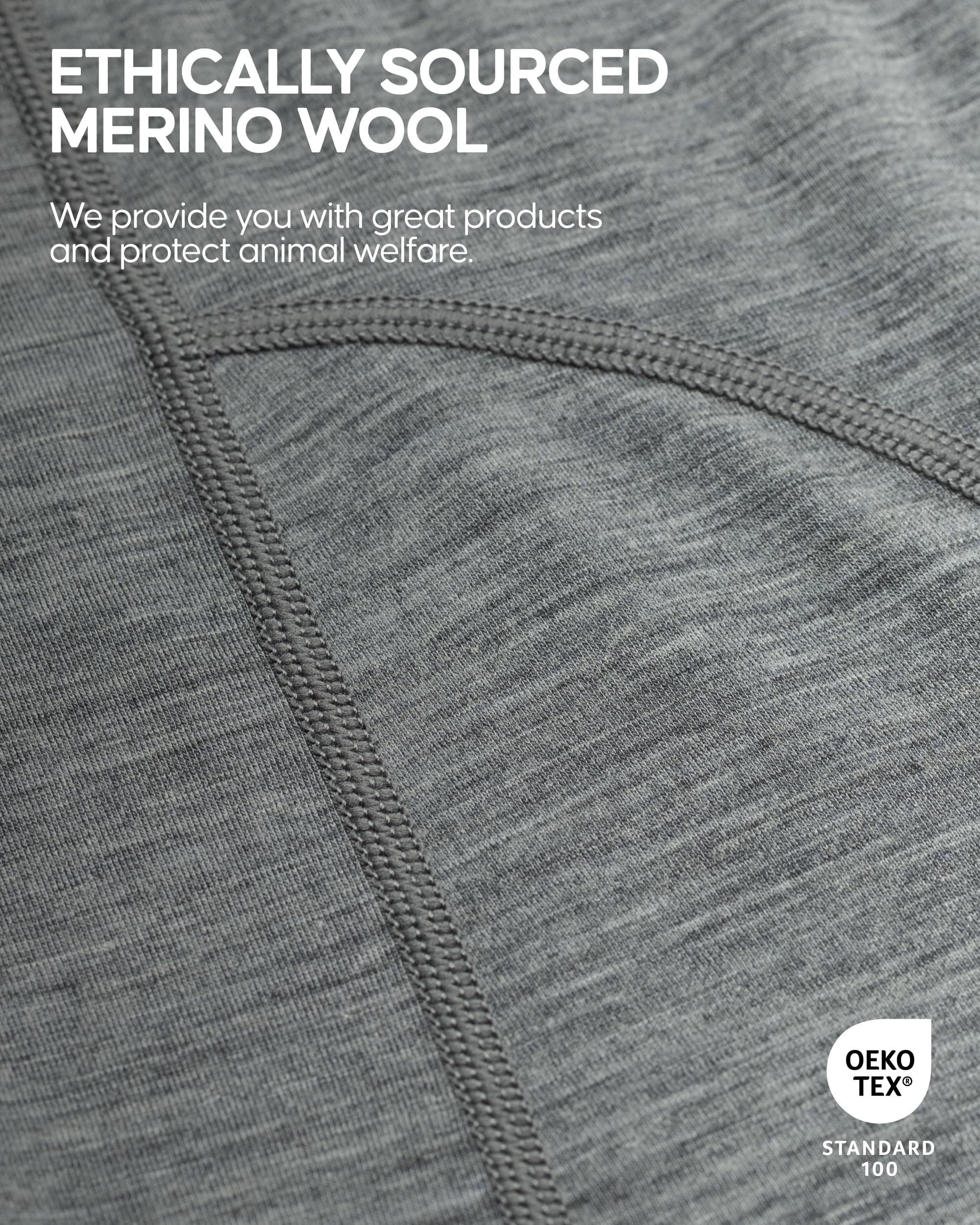 DANISH ENDURANCE Men's Merino Wool Boxer Briefs (1 or 2-Pack) – Odor-Resistant, Breathable & Sweat-Wicking, Optional Fly - Image 6