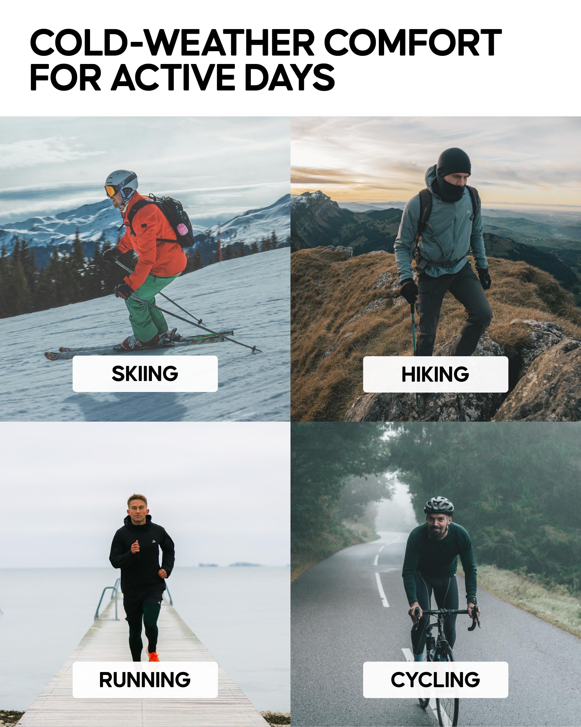 DANISH ENDURANCE Men's Merino Wool Boxer Briefs (1 or 2-Pack) – Odor-Resistant, Breathable & Sweat-Wicking, Optional Fly - Image 4