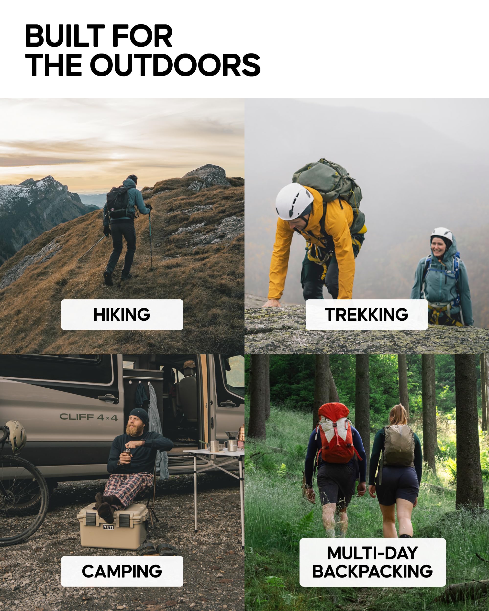 DANISH ENDURANCE Merino Wool Low-Cut Hiking Socks – Breathable Ankle Socks for Men & Women, Anti-Blister for Outdoors, 3-Pack - Image 4